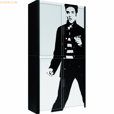 easyOffice Rollladenschrank easyoffice BxTxH 86x37,5x204cm Elvis