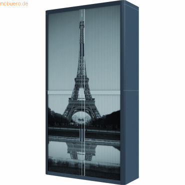 easyOffice Rollladenschrank easyoffice BxTxH 86x37,5x204cm Paris