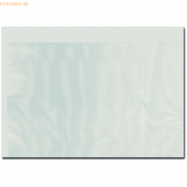 4 x Papyrus Dokumententasche C5 haftklebend transparent VE=250 Stck