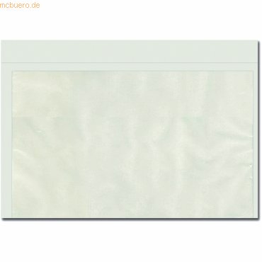 Papyrus Dokumententasche C6 haftklebend transparent VE=1000 Stck