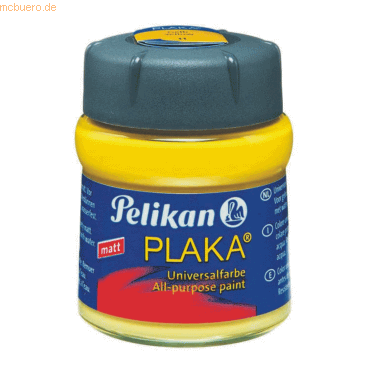 Pelikan Plaka-Farbe 10 zitrone 50ml