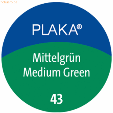Pelikan Plaka-Farbe 43 mittelgrn 50ml