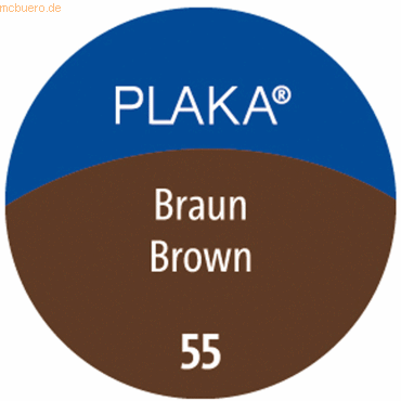 Pelikan Plaka-Farbe 55 braun 50ml