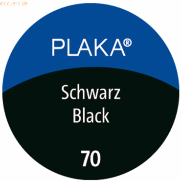 Pelikan Plaka-Farbe 70 schwarz 50ml