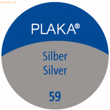 Pelikan Plaka-Farbe 59 silber 50ml