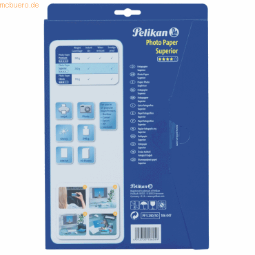 Pelikan Fotopapier Superior A4 240g/qm VE= 50 Blatt
