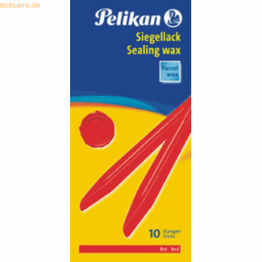 Pelikan Siegellack Banklack 15/10 Schachtel mit 10 Stangen