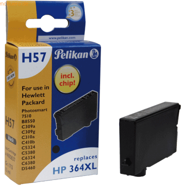 Pelikan Tintenpatrone kompatibel mit HP D5460 (364XL) schwarz