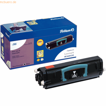 Pelikan Toner kompatibel mit Lexmark E360H11E/E360H21E schwarz