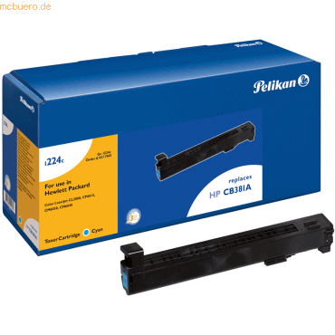 Pelikan Toner kompatibel mit HP CE381A cyan 21.000 Seiten