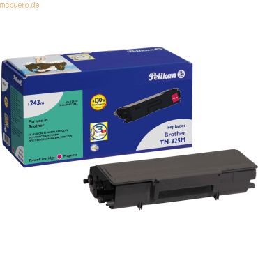 Pelikan Toner kompatibel mit Brother TN-325m 3.500 Seiten magenta