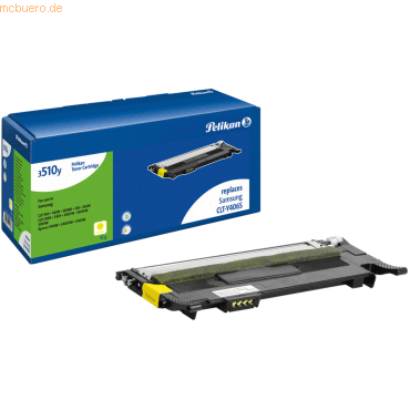 Pelikan Toner kompatibel mit Samsung CLT-Y406S gelb 1.000 Seiten