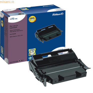 Pelikan Toner kompatibel mit Lexmark 12A7462 incl. Chip schwarz