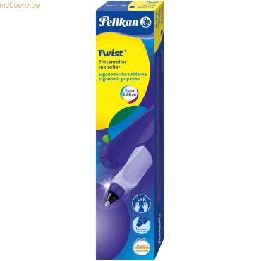 Pelikan Tintenroller Twist Ultra Violet inkl. 2 Rollerpatronen Faltsch