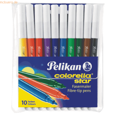 Pelikan Faserschreiber ColorellaStar 302/10 10 Farben
