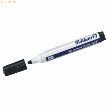 10 x Pelikan Permanent Marker 407 F schwarz
