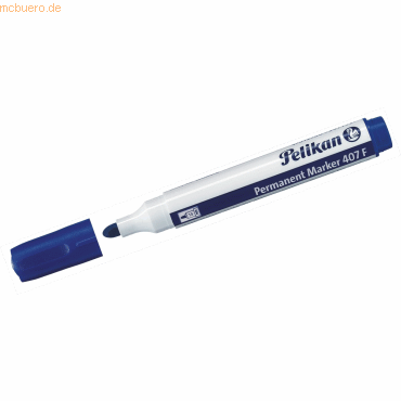 10 x Pelikan Permanent Marker 407 F blau