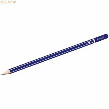 12 x Pelikan Bleistift GPHB HB Schaftfarbe blau