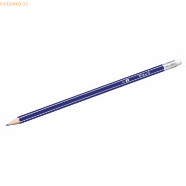 12 x Pelikan Bleistift GBHBE HB mit Radierer
