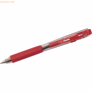 12 x Pentel Kugelschreiber 0.35mm rot