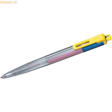 Pentel Mehrfarbzeichenstift 2,0mm transparent mit 8 farbigen Minen