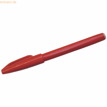 Pentel Faserschreiber Sign Pen 0,8mm Rundspitze rot