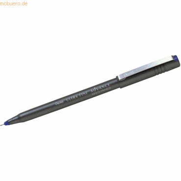12 x Pentel Faserschreiber Ultra Fine Advance 0,6mm blau