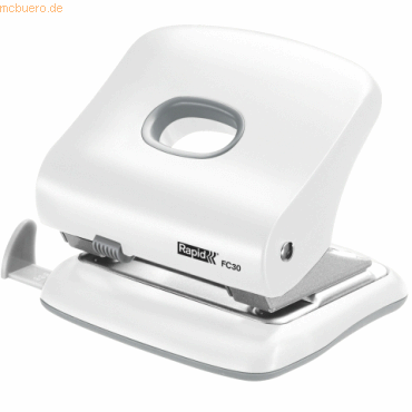 Rapid Locher FC30 mit Anschlagschiene wei