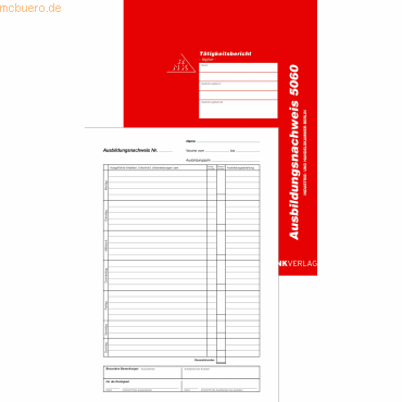 RNK Berichtsheft A4 28 Blatt IHK Berlin kaufm./gewerbl. Bereich