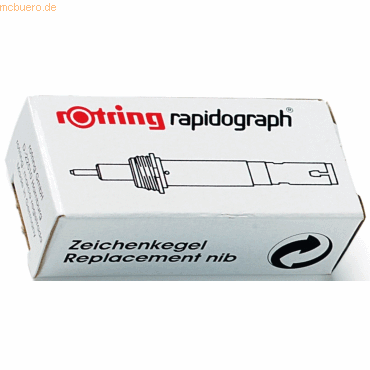 Rotring Zeichenkegel Rapidograph Tuschefller 0,3mm VE=1 Stck