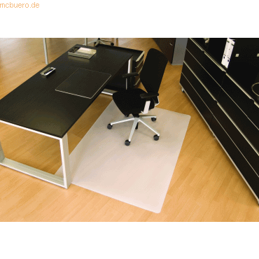 BSM Bodenschutzmatte fr Hartbden 180x120cm milchig/transparent recht