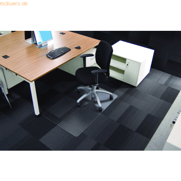 Rollsafe Bodenschutzmatte Rollsafe fr Teppichbden 110x120cm transpar