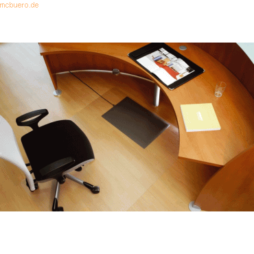 RS Office Heizmatte 42x65 cm fr die Nutzung unter Bodenschutzmatten