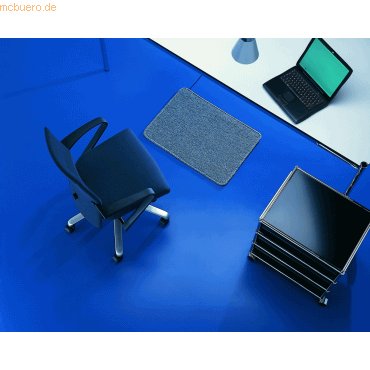 RS Office Heizteppich 50x70cm grau