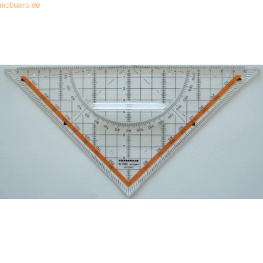 Rumold TZ-Dreieck 22,5 cm Plexiglas transparent mit festem Griff