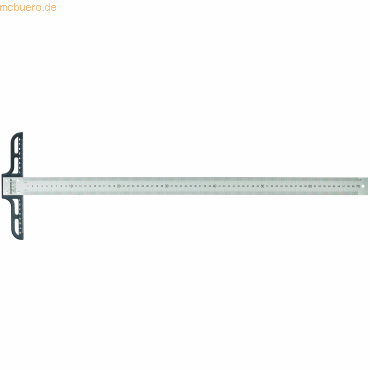 Rumold Przisions-Zeichenschiene Stahl mit Teilung 70cm