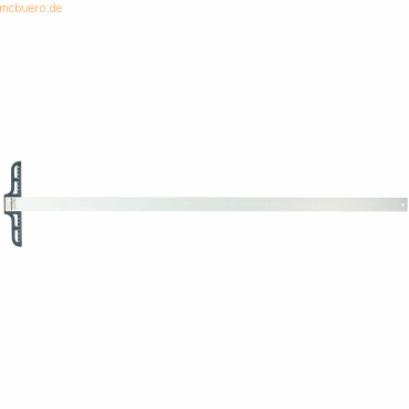 Rumold Przisions-Zeichenschiene Stahl mit Teilung 100cm