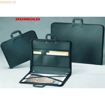 Rumold Zeichentasche Duo A4 schwarz