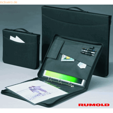 Rumold Prsentationsmappe A3 Kunstleder schwarz
