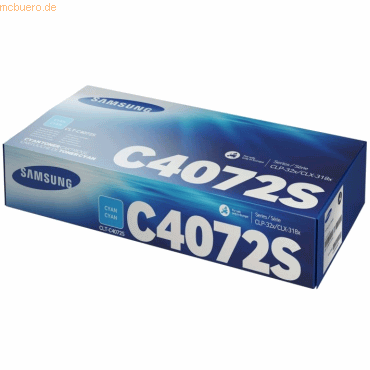 Samsung Toner Samsung CLTC4072S cyan
