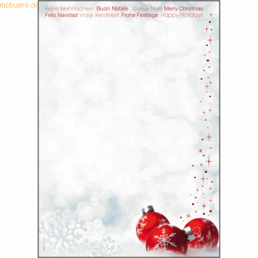 Sigel Designpapier Weihnachten Winter Time A4 90g/qm VE=25 Blatt