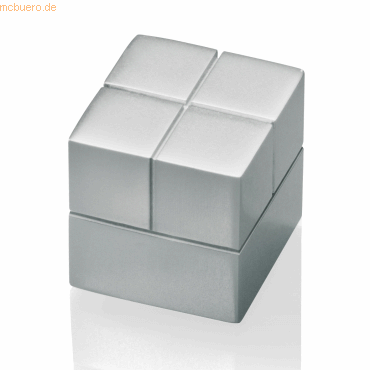 Sigel SuperDym-Magnete Cube-Design 20x20x20mm silber