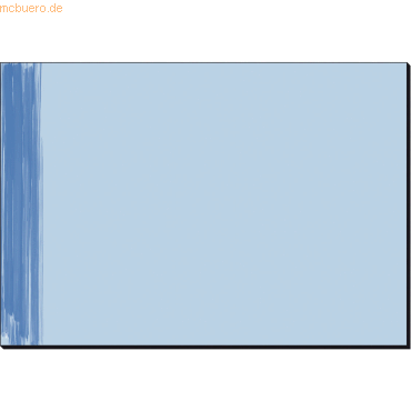 5 x Sigel Schreibunterlage Blue Emotion 59,5x41cm 30 Blatt blau