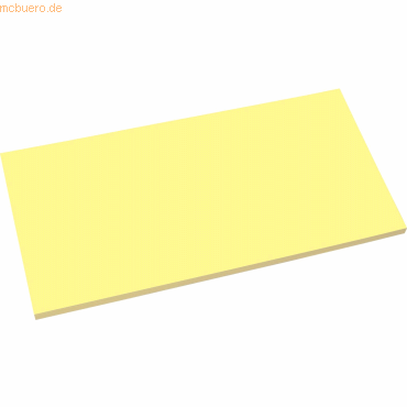 Sigel Static Notes 100x200mm gelb Kunststoff 100 Blatt