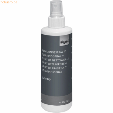 Sigel Reinigungsspray f�r Whiteboard VE=250ml