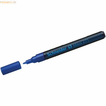 10 x Schneider Lackmarker Maxx 271 blau