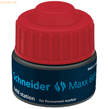Schneider Permanentmarker Refill-Station 669 rot