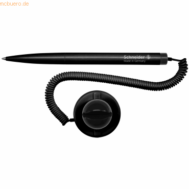 Schneider Kugelschreiber Klick-Fix-Pen M schwarz Schaftfarbe: schwarz
