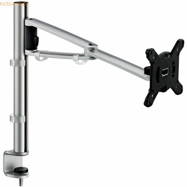 Novus Bildschirm-Schwenkarm My one plus C Monitorhalter-Set silber