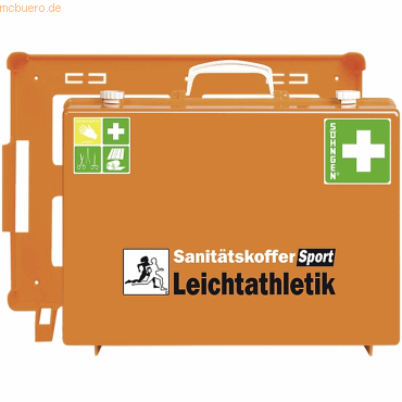 Shngen Sanittskoffer Sport Leichtathletik orange